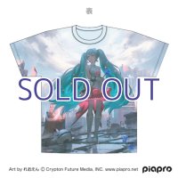 【予約受付終了】二次受注分【初音ミク GALAXY LIVE 2021】受注限定 オフィシャルフルグラフィックTシャツ S〜Lサイズ