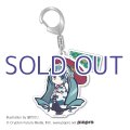 和モダンプチ アクリルキーホルダー ミク