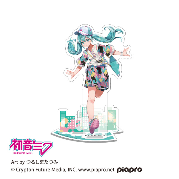 【番号1-10中】初音ミク 江戸切子 グラス 15th 390個限定 アクスタ付