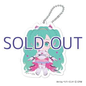 画像: 【予約受付終了】二次受注分【初音ミク GALAXY LIVE 2021】受注限定 アクリルキーホルダー ペパーミントVer. 初音ミク（単品）