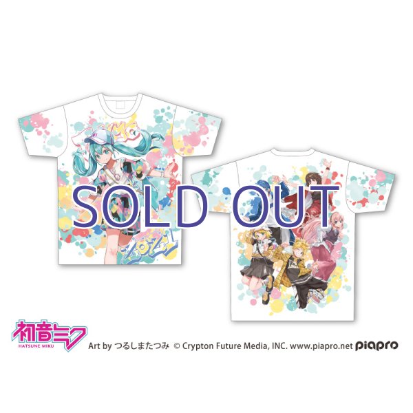 画像1: HAPPY STATION 2021 フルグラフィックTシャツ (1)